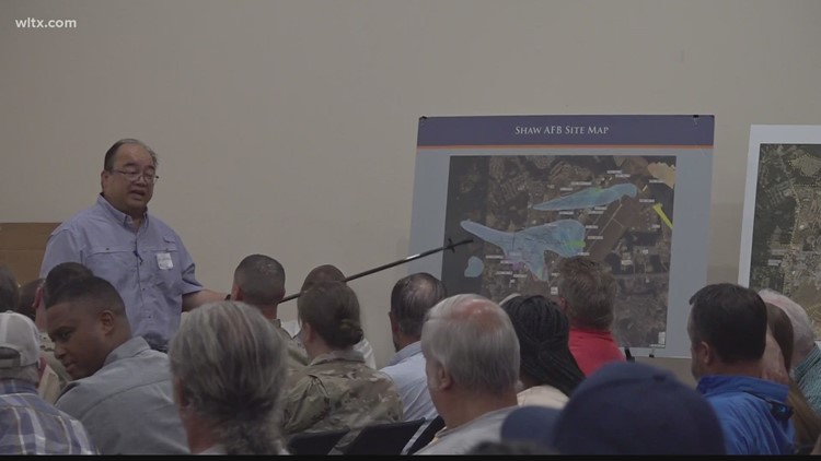 Sumter residents discuss water contaminations concerns with Shaw AFB