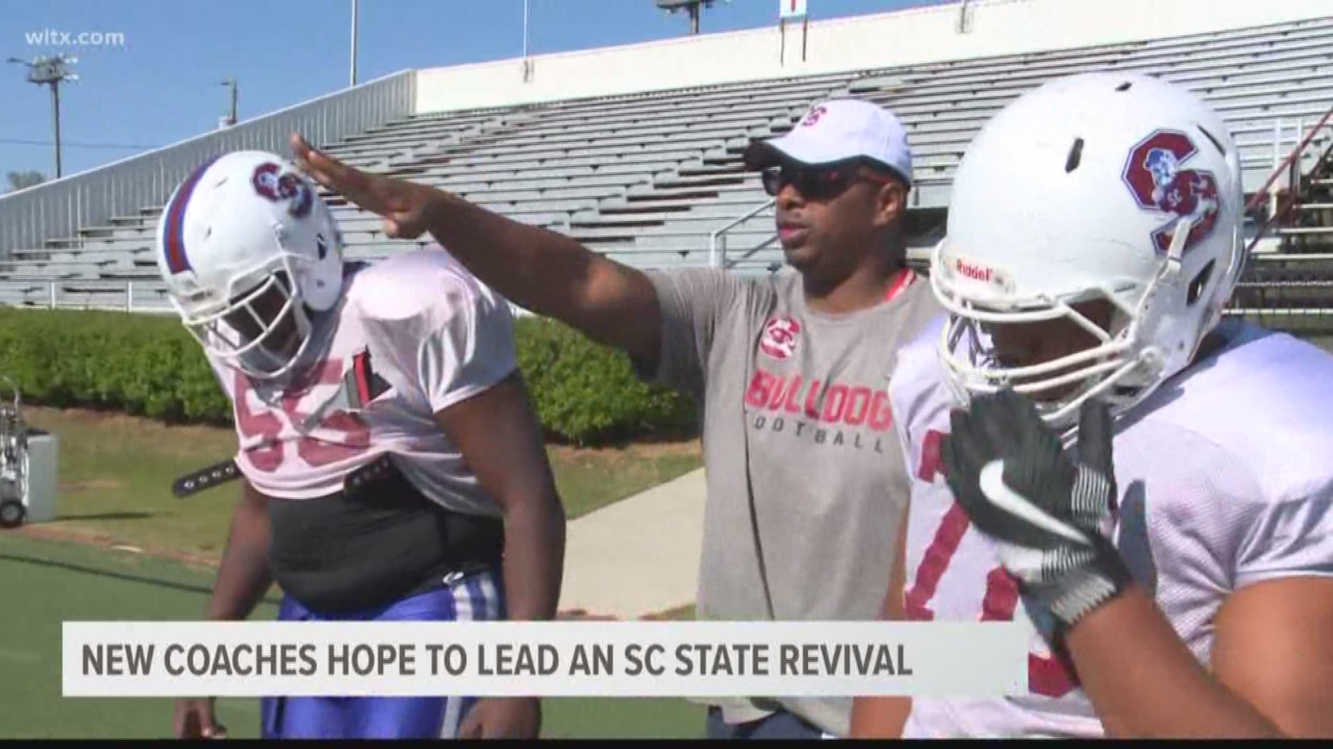 With a low position in the MEAC preseason poll, SC State head coach Buddy Pough hopes new additions on the coaching staff will be the spark to get this team back near the top of the conference.