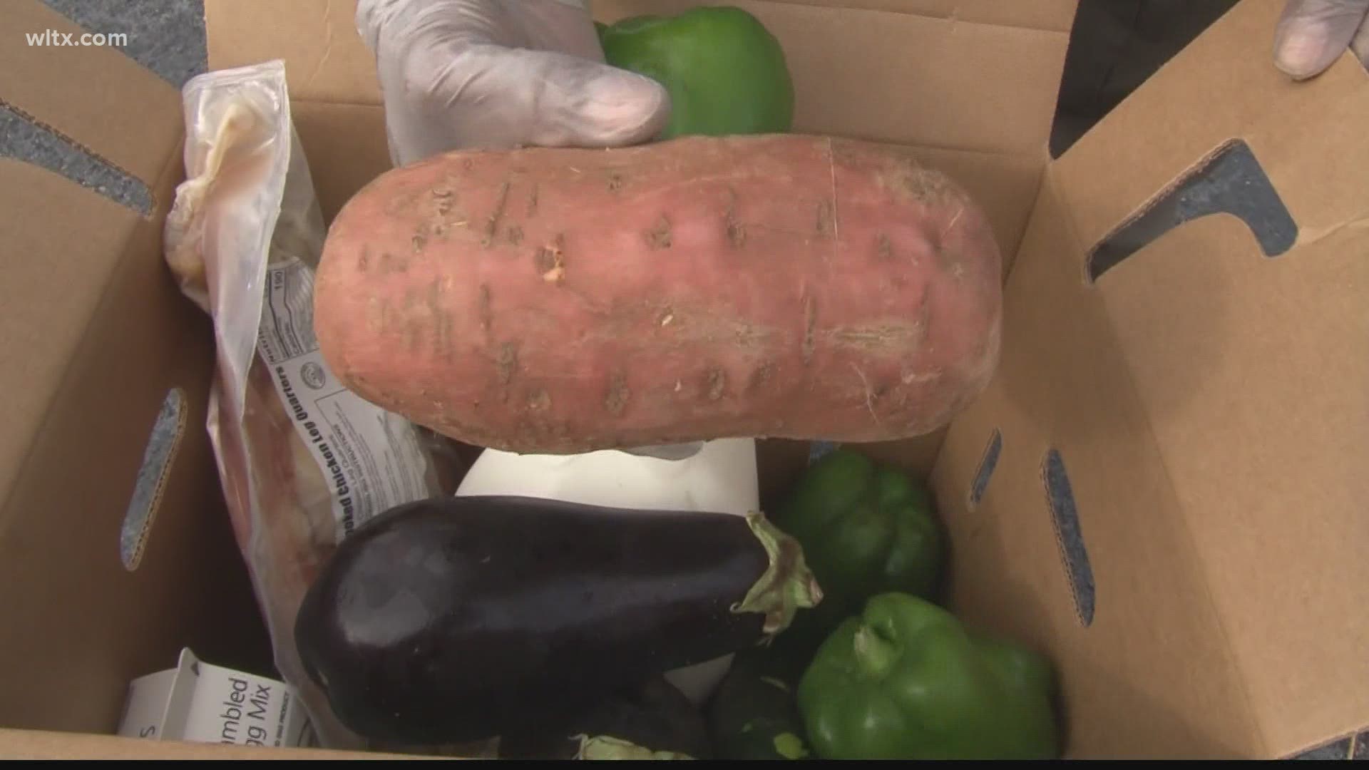 One event led to another and a truck delivering 1,500 boxes of food was delayed 4 hours the day before Thanksgiving.