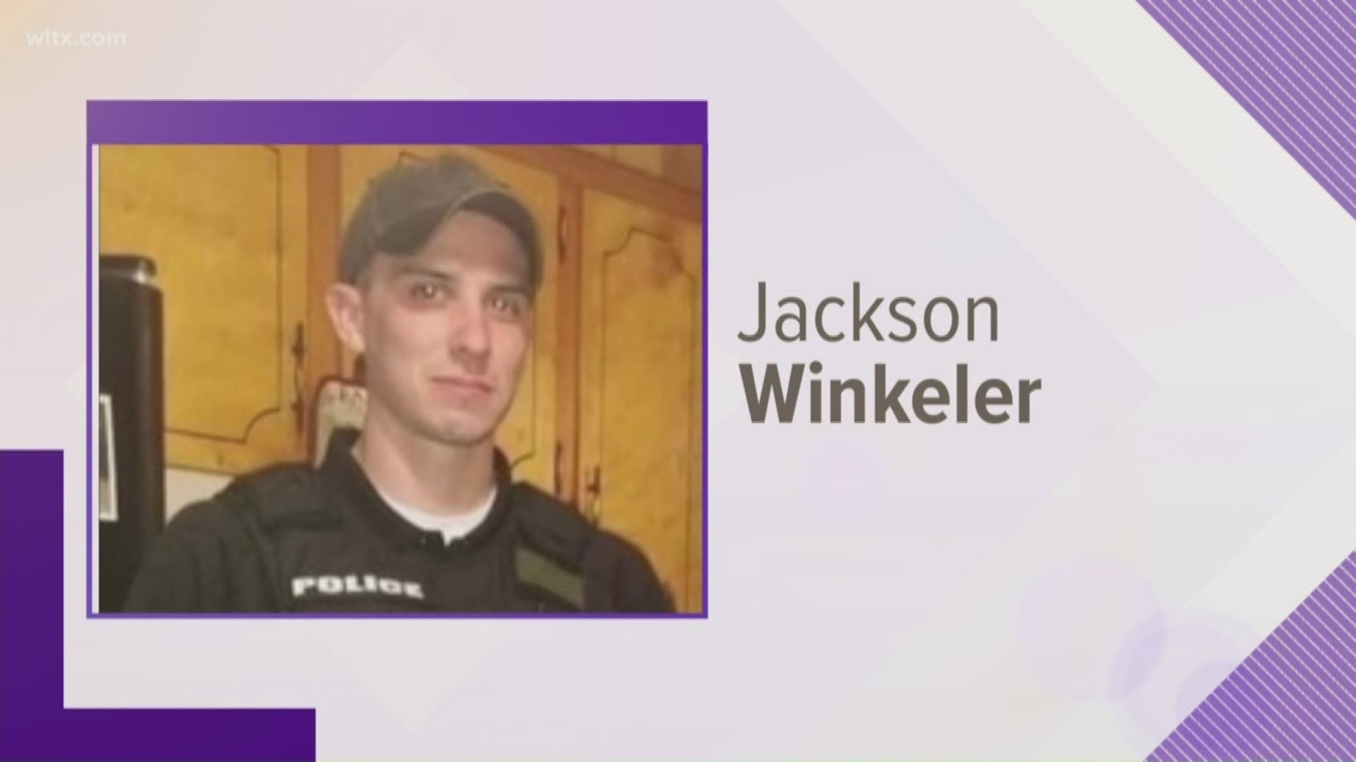 Florence County Airport officer Jackson Winkeler was shot and killed during a traffic stop on Sunday morning.