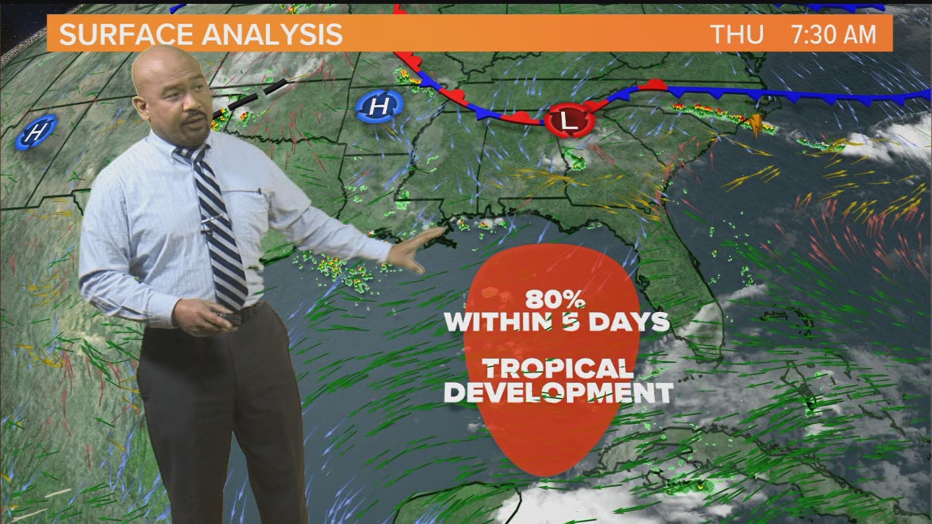 Efren Afante has the latest on whether a budding tropical system will impact South Carolina's weather.