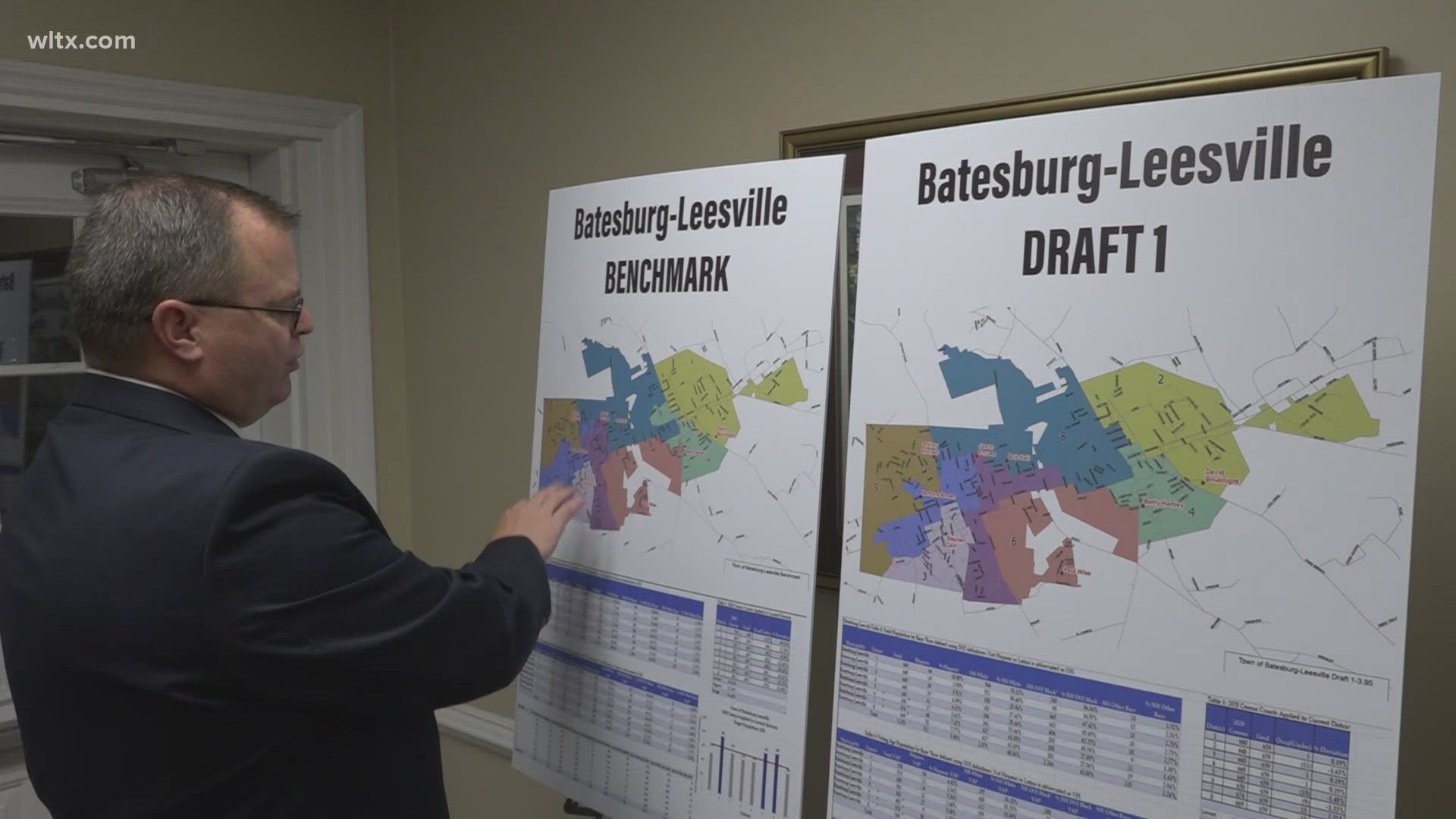 On Monday night, out of 3 redistricting maps,  Batesburg -Leesville town council members voted to move forward with draft 2 to be voted on in December and January.