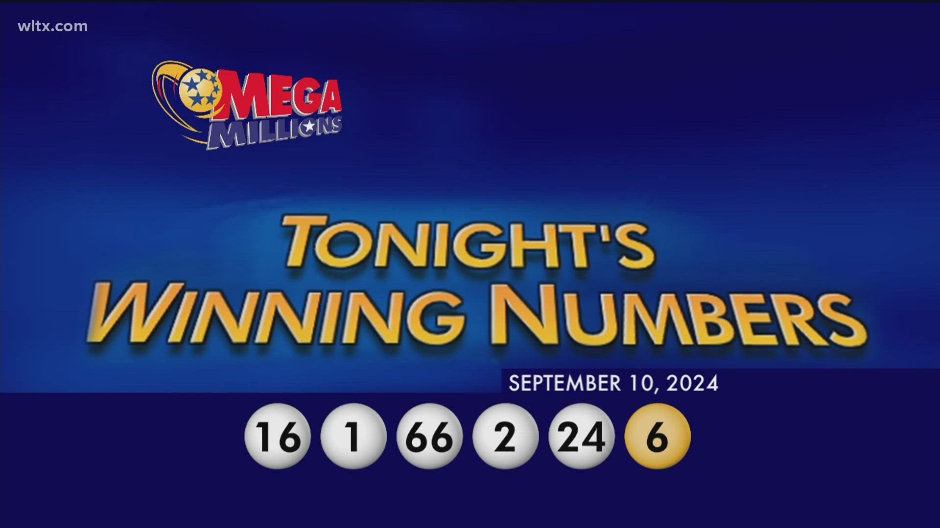 Here are the winning MegaMillions numbers for September 10, 2024.