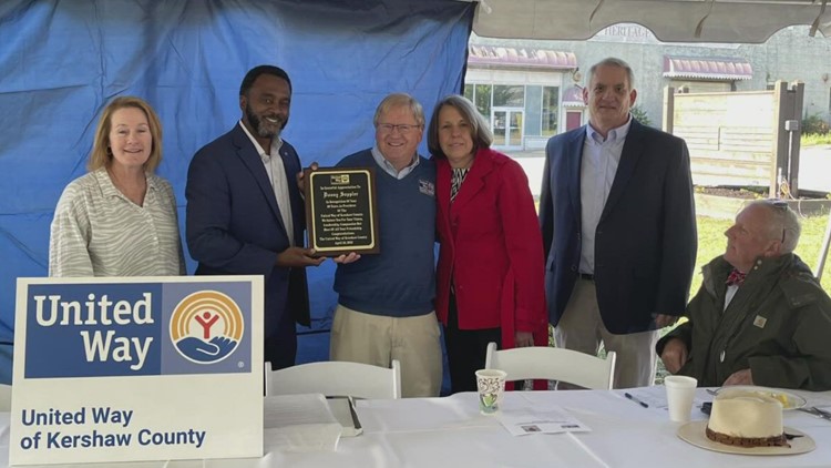 United Way of Kershaw County honors Donny Supplee for 30 years of service