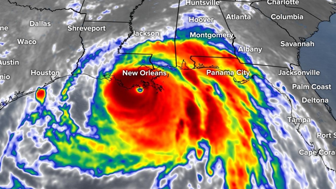 Live Hurricane Ida Coverage from WWL-TV in New Orleans - Vimarsana News