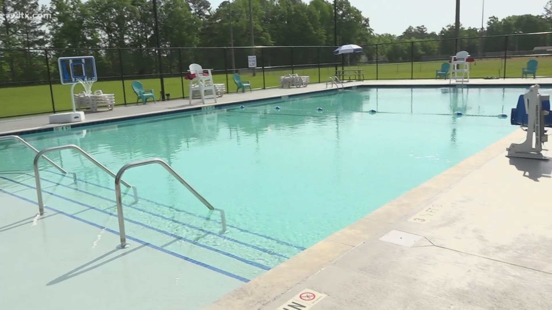 The pool closed in 2023 for repairs and today it was opened. The pool serves about 6,000 in the community. 