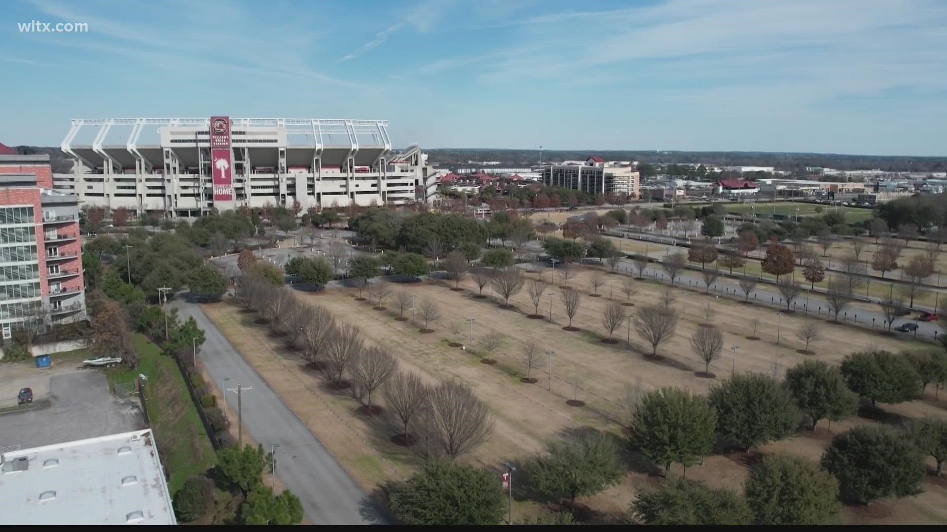 Officials are looking to develop the more than 800 acres of land surrounding Williams-Brice stadium.