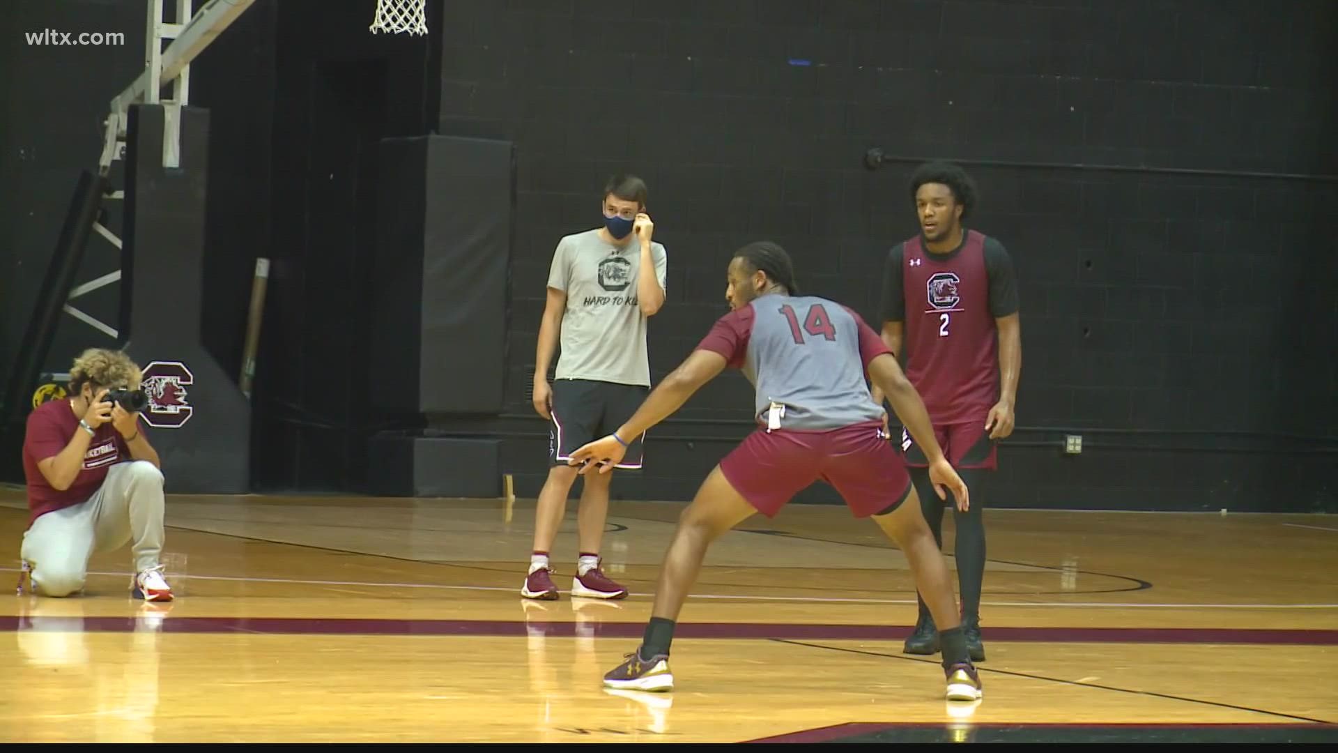 Former Cardinal Newman guard Chico Carter, Jr. talks about coming home to play for South Carolina.