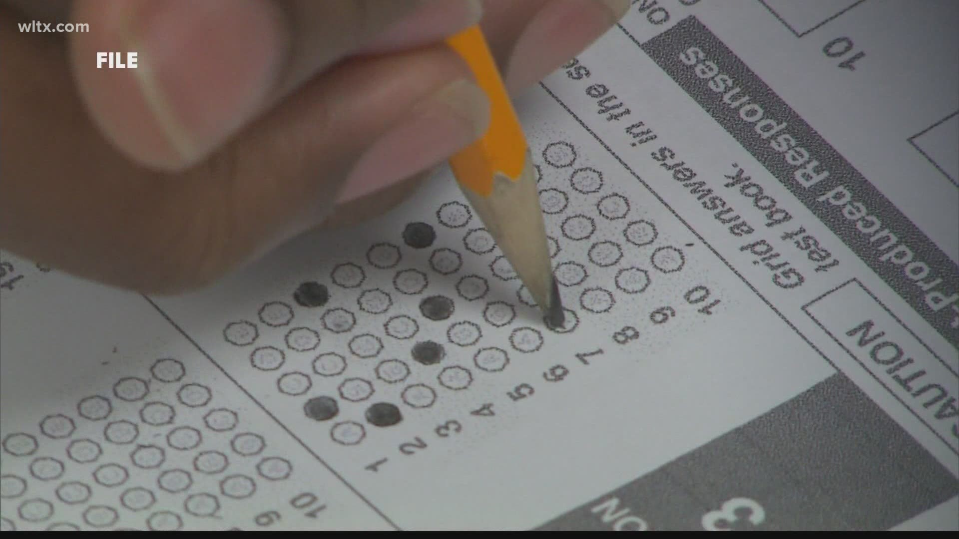 School districts can now waive the 20% grade requirement for final exams in high schools.