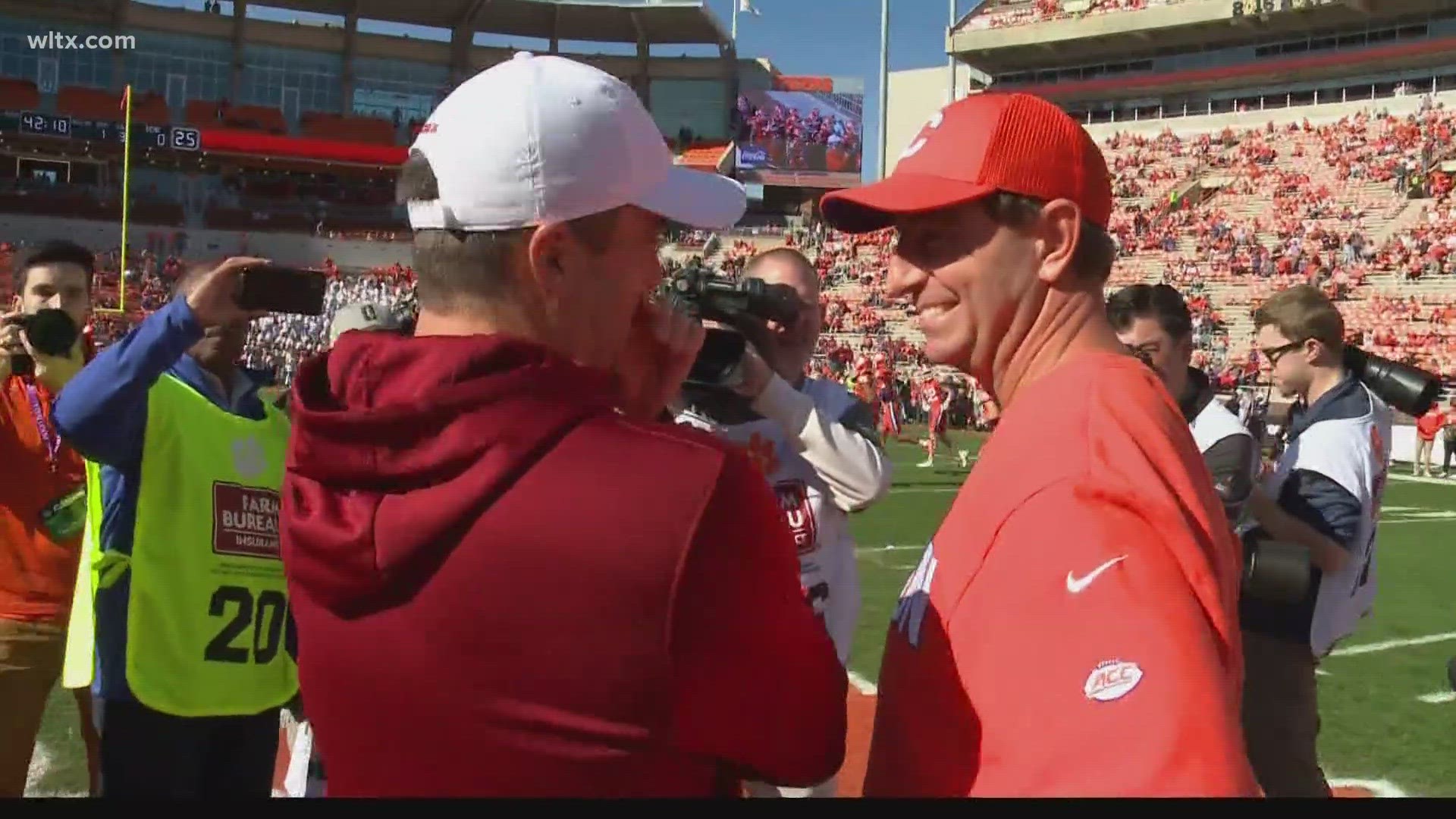 Shane Beamer sizes up Clemson, while Dabo Swinney still agonizes over the turnovers that have plagued his team in previous games between the rivals.