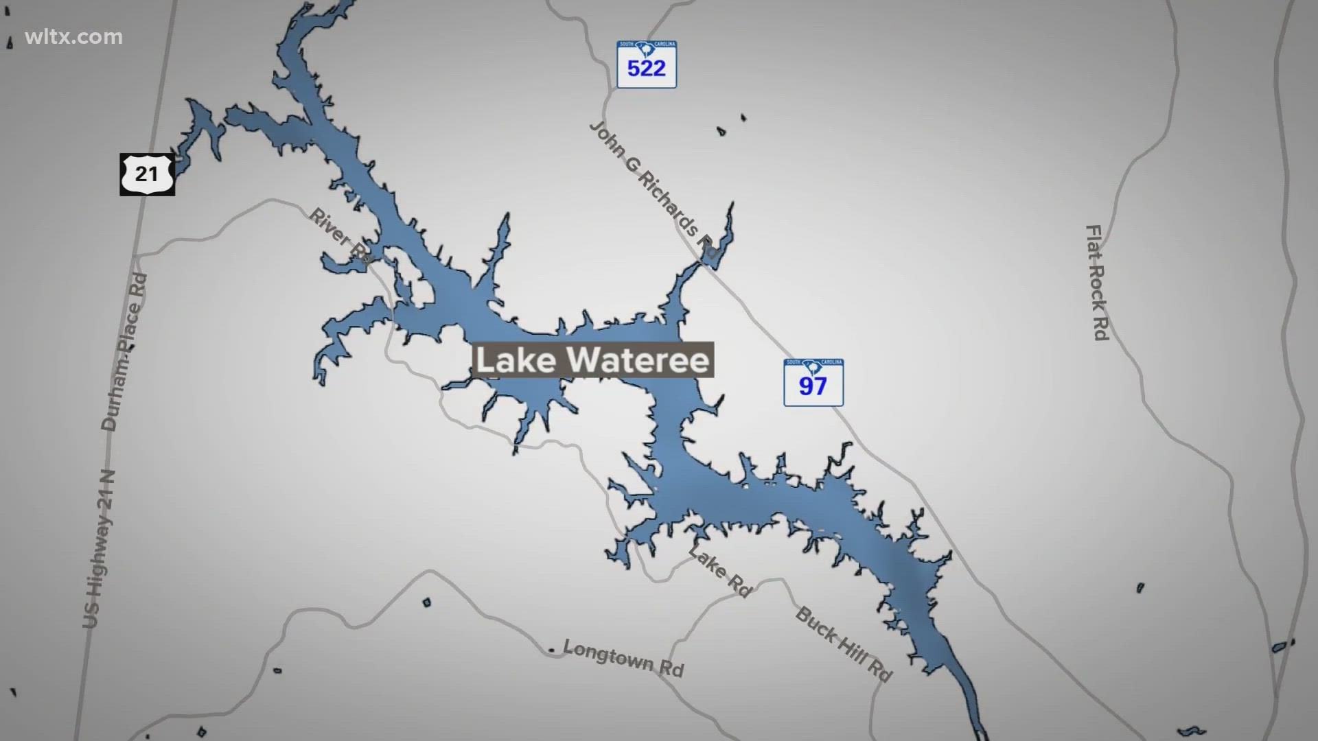 A 37-year-old Winnsboro man died at Lake Wateree on Sunday afternoon.