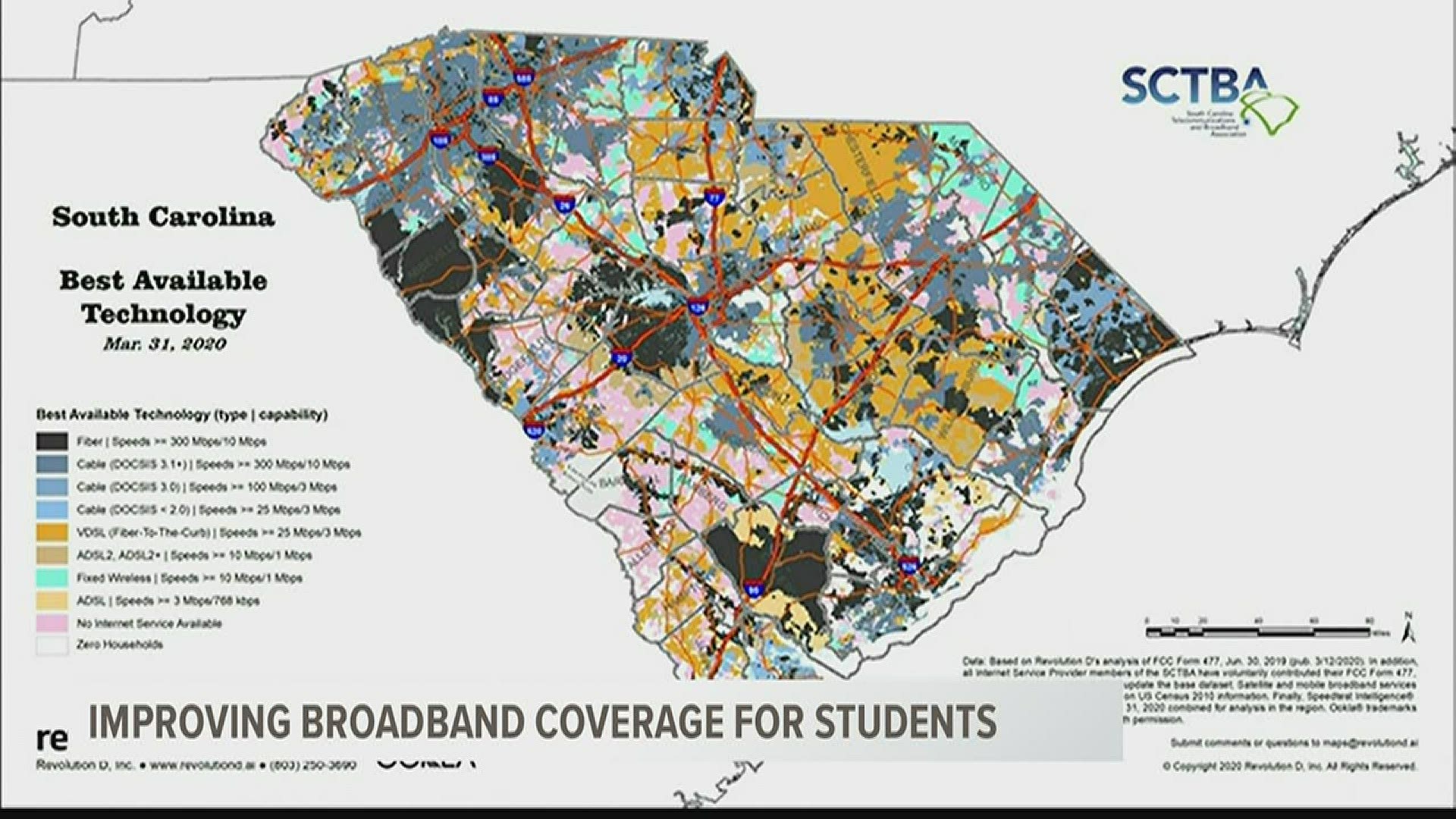 The COVID-19 public education committee met to discuss how to expand broadband access in SC