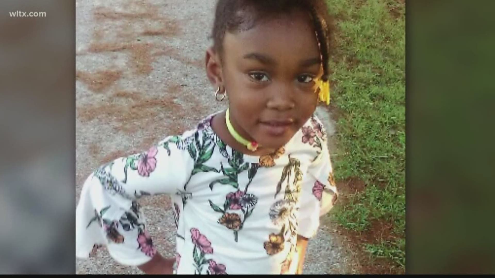 The family of Nevaeh Adams held a funeral for her on Sunday. The 5-year-old Sumter girl was killed in August, and her body was found in a landfill in October.