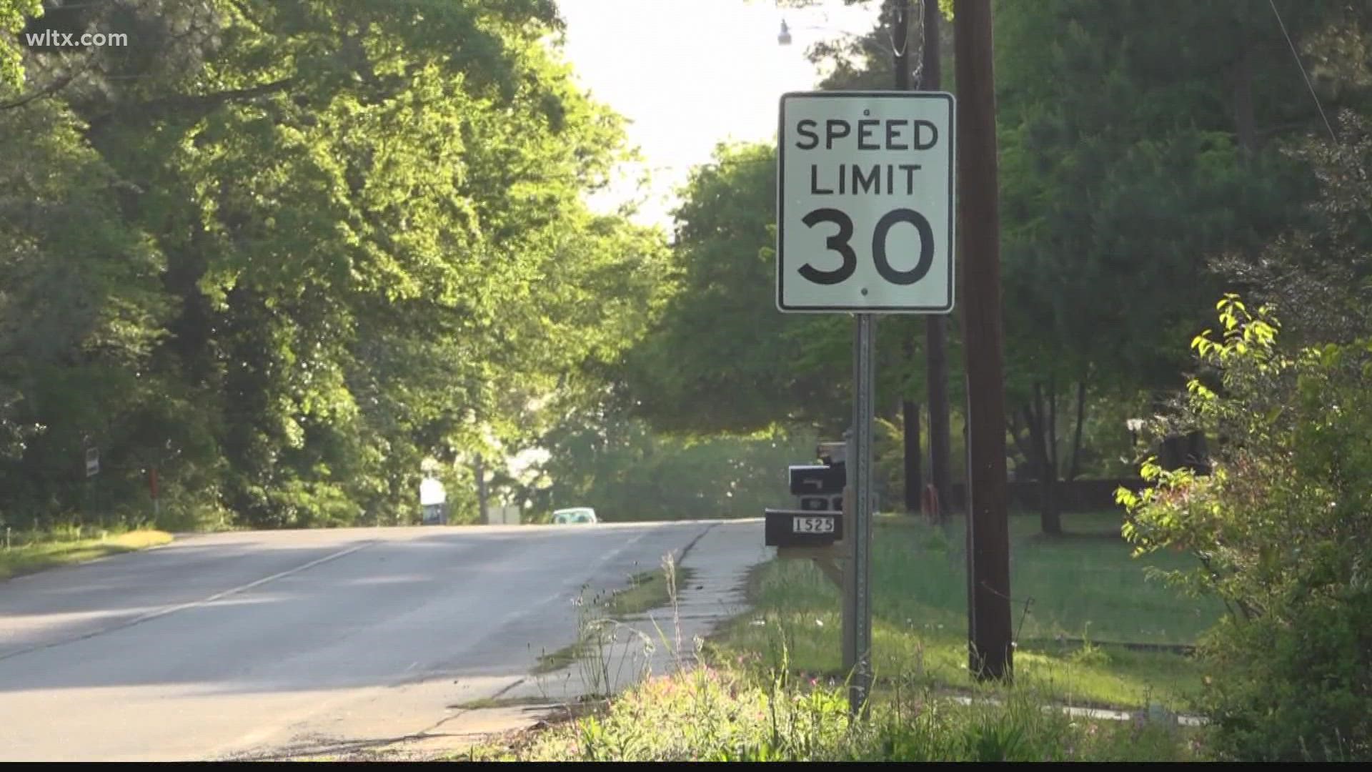 The Huffman Heights community off Broad River Road says its been dealing with loud, speeding drivers for years.