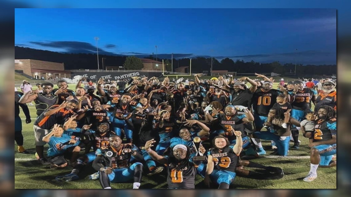 Sumter Sharks semi-pro football team to compete for national championship
