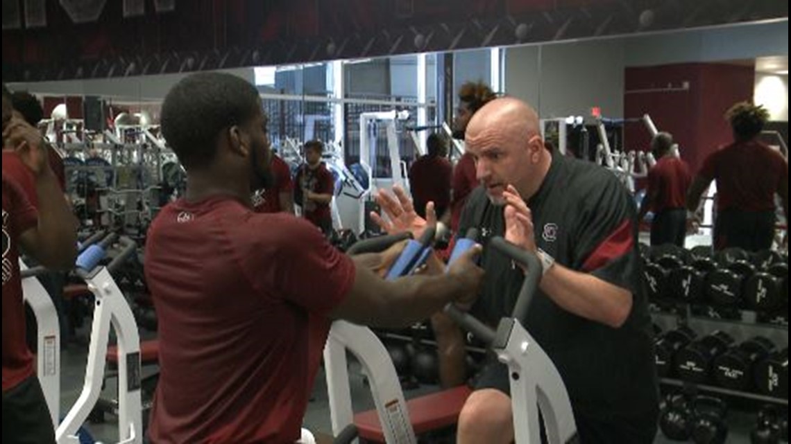Tim Blakeley Strength In Numbers - USC's Strength Coach Plays A Major Role | wltx.com