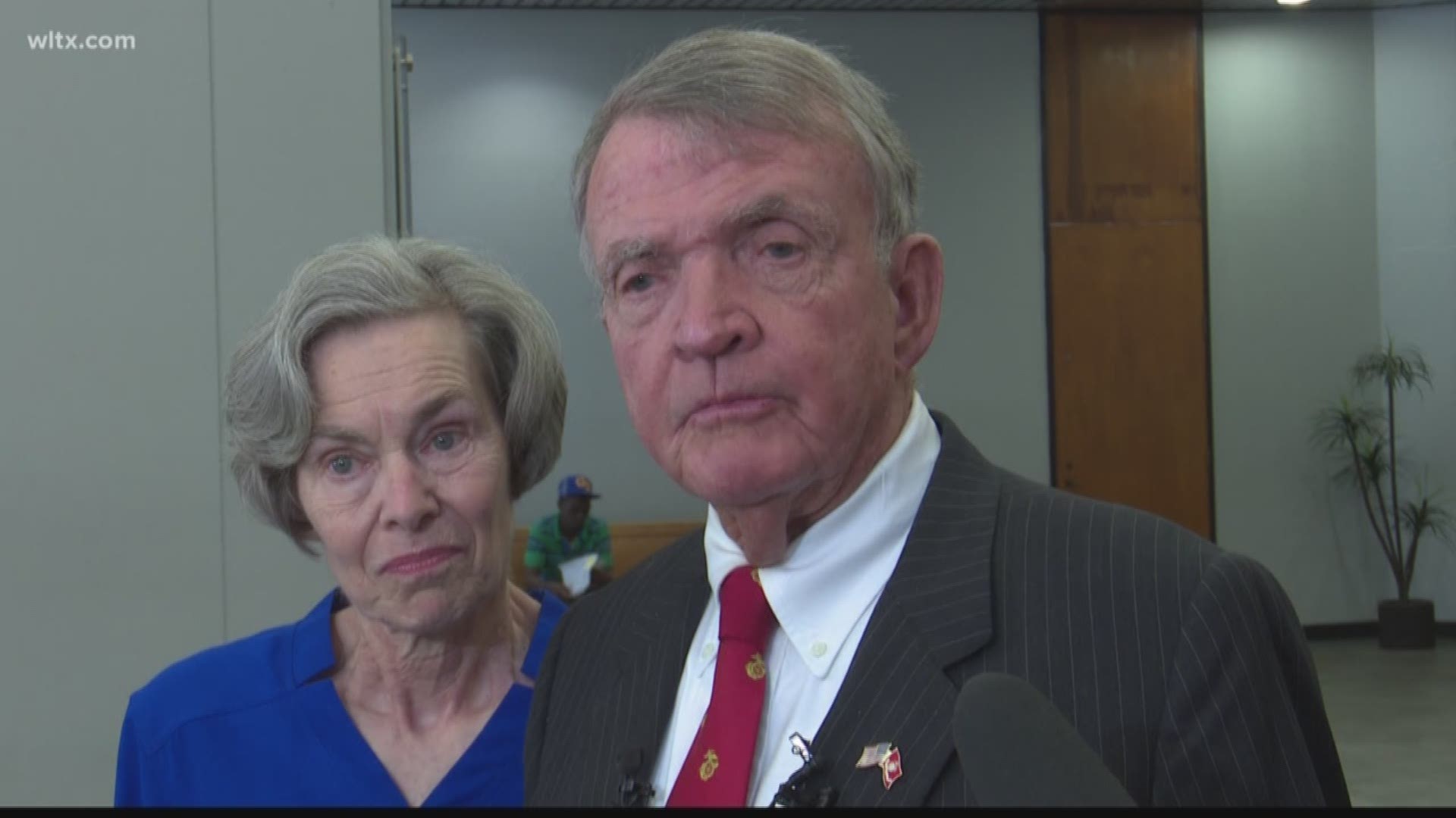 Longtime Richland County Senator John Courson resigned today after pleading guilty to misconduct in office. 