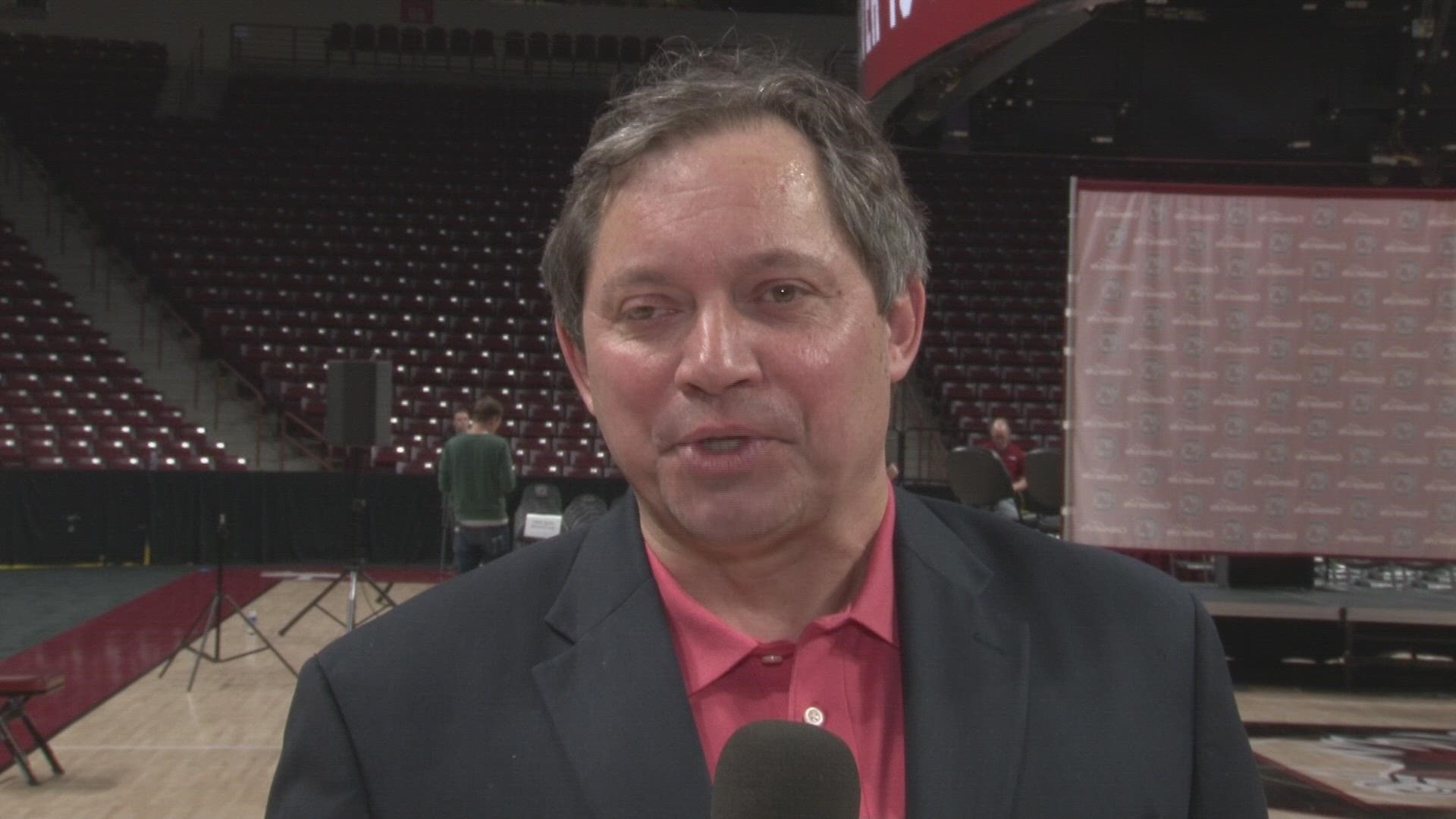 New South Carolina head men's basketball coach Lamont Paris talks about his vision for Gamecock hoops.