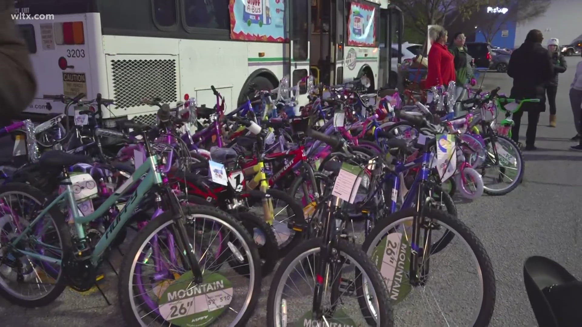 Week two of Stuff-A-Bus 2024 is underway. News19's JR Berry is at the Walmart in Sumter awaiting donations.