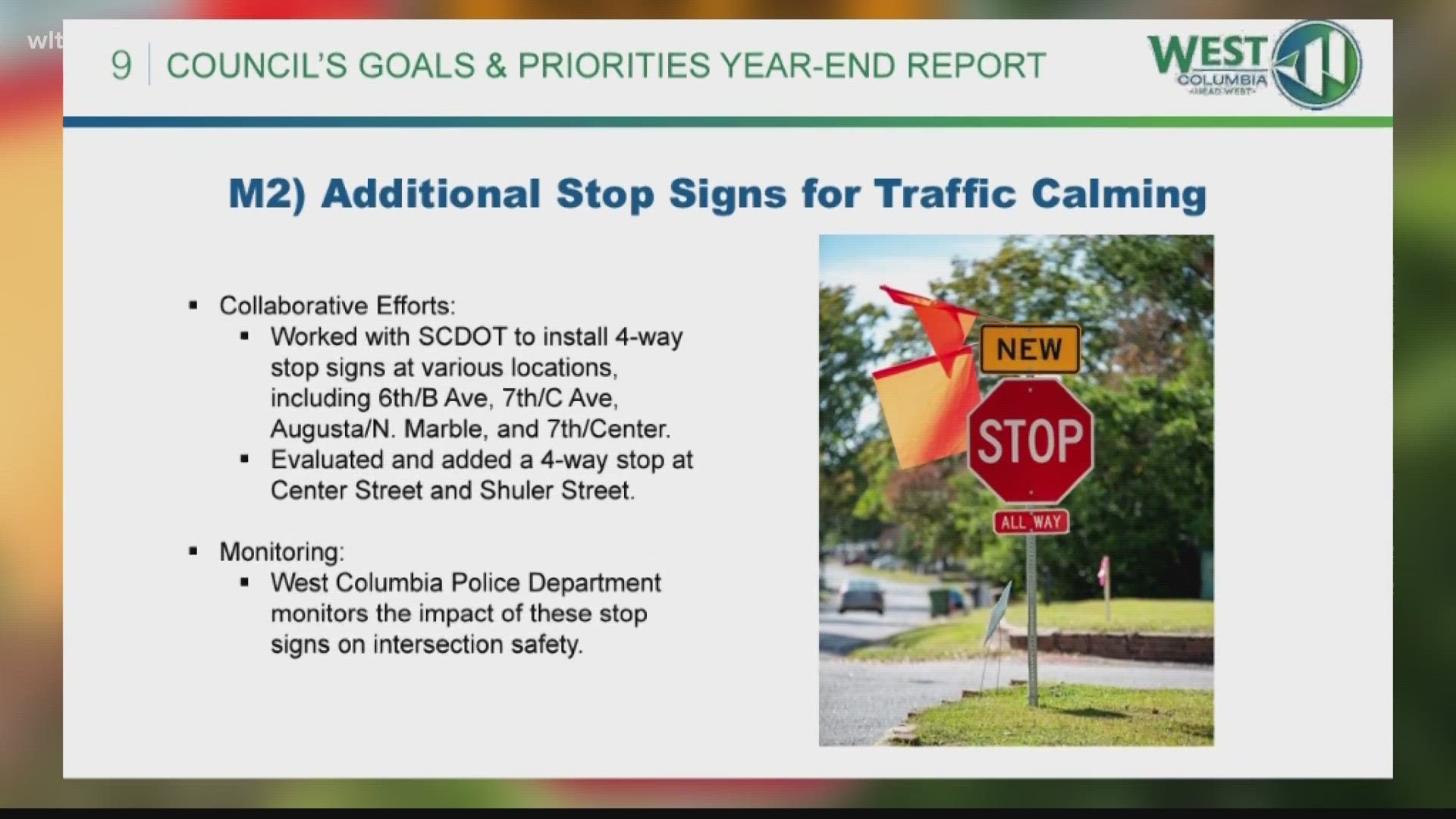 In their last meeting of the year, West Columbia looked to the future for improvement projects in 2024.