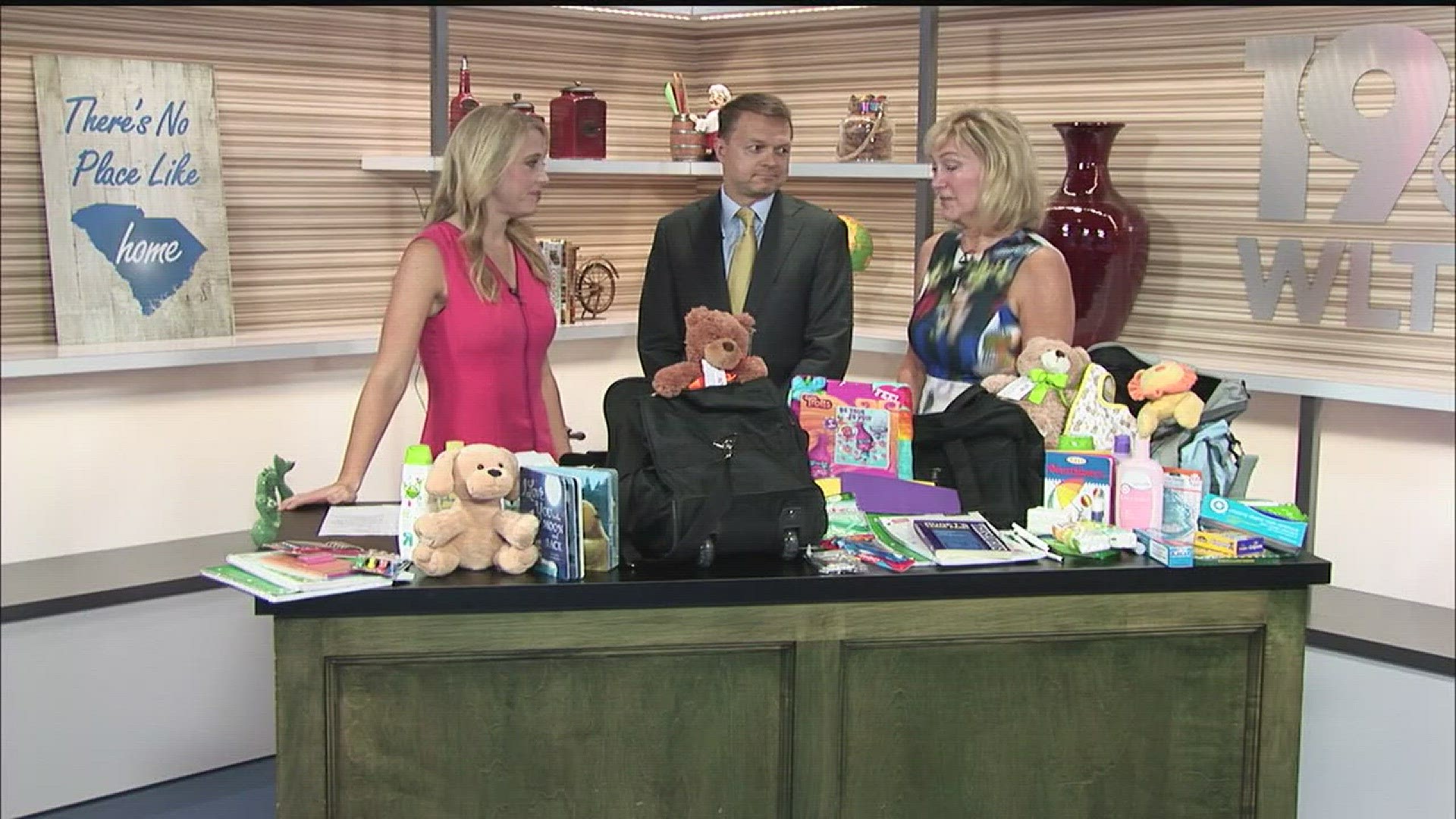 Gail Cole, from the SC Youth Advocate Program, and Christian Boesl, Attorney at Collins and Lacy, dropped by to talk about how you can make a difference by donating some very simple items to a family in need.