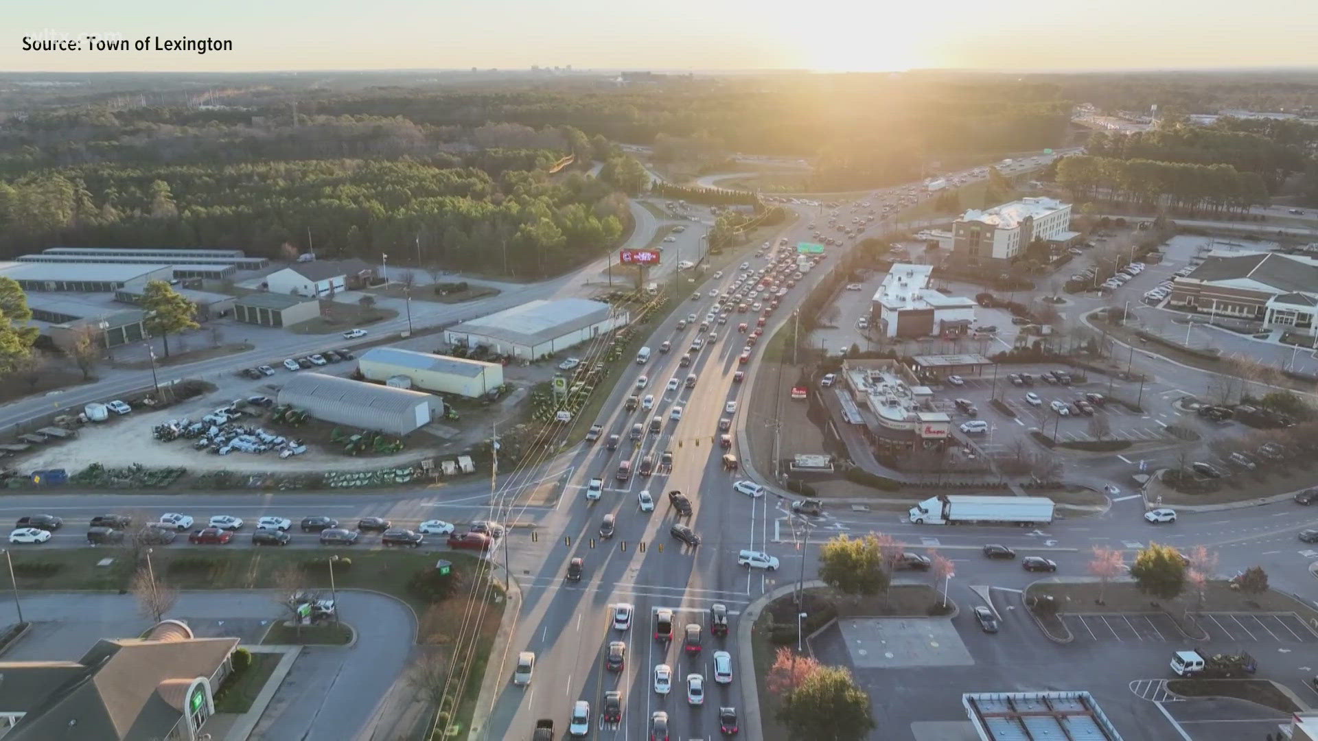 Residents and business owners got a chance to talk to officials about the proposed "Sunset Split".