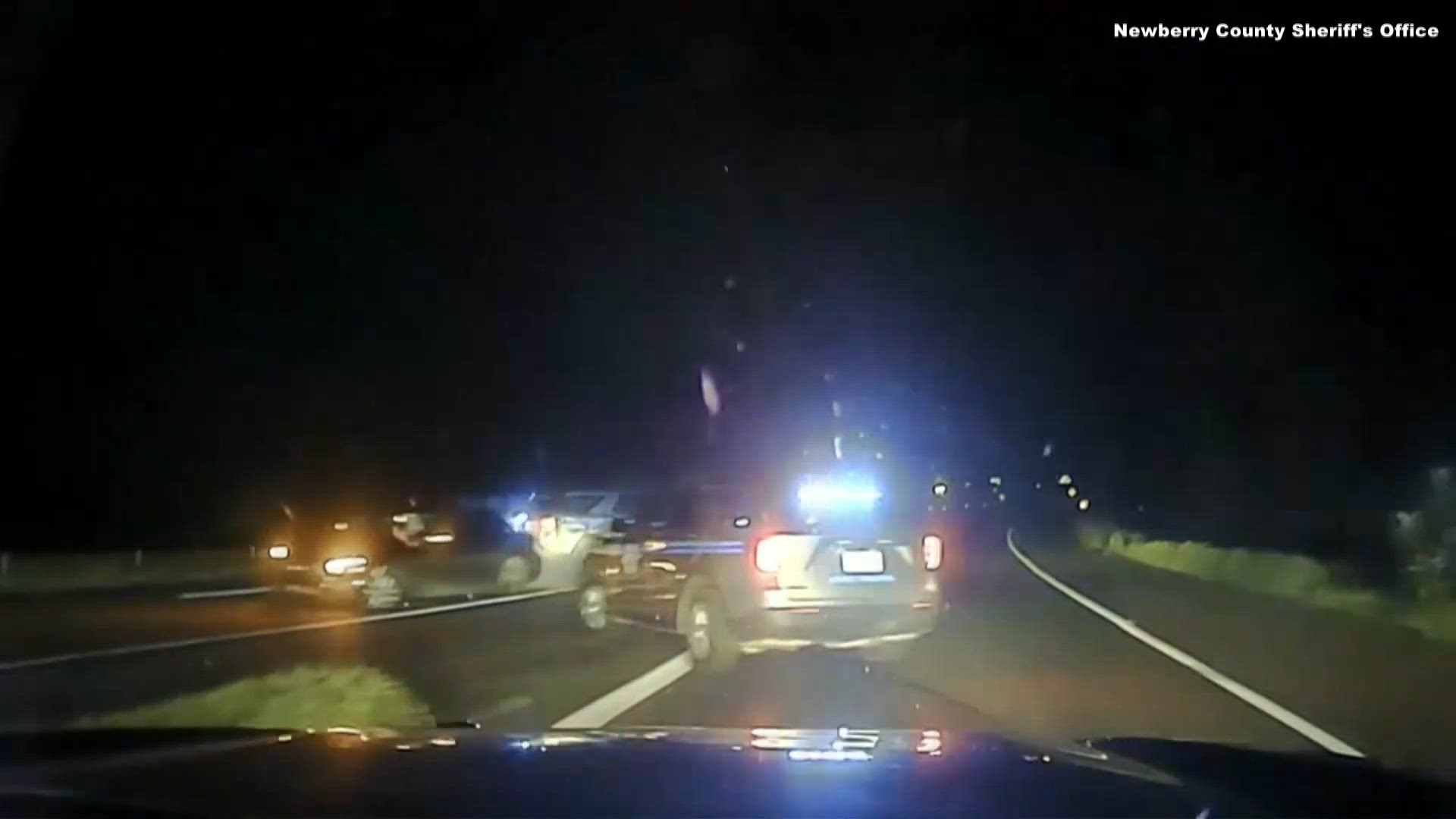 Dash cam video shows final moments of 140 mph I-26 chase | wltx.com