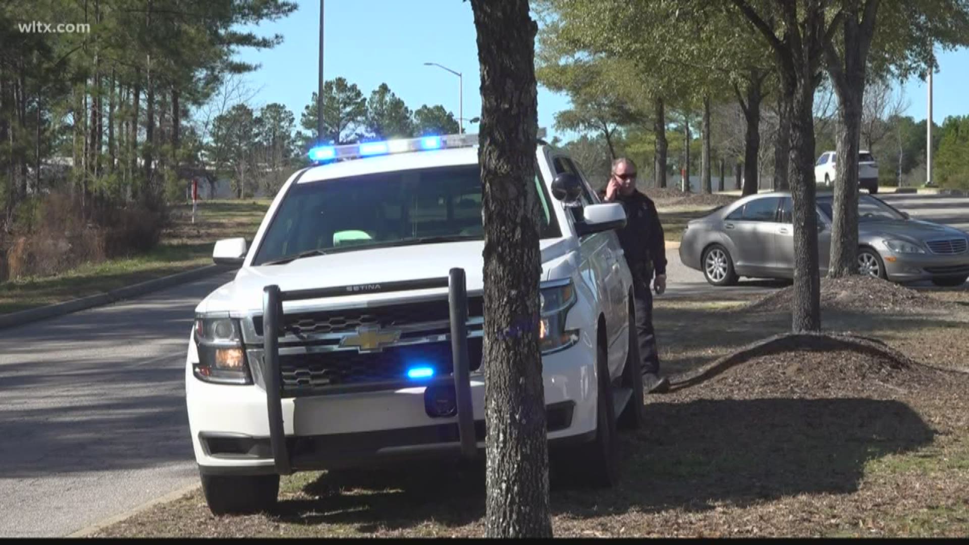 Lexington County deputies say an encounter between two drivers ended with one man being shot.