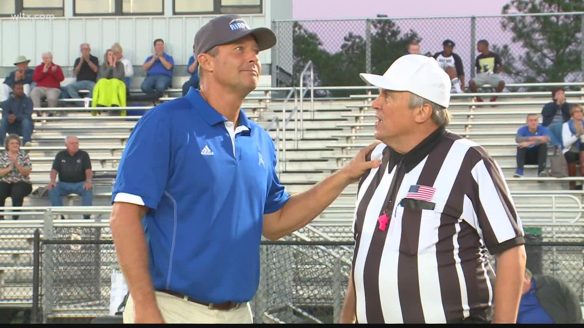 Longtime Midlands head football coach Kirk Burnett is stepping down from that role as the role as athletics director at Airport High School.