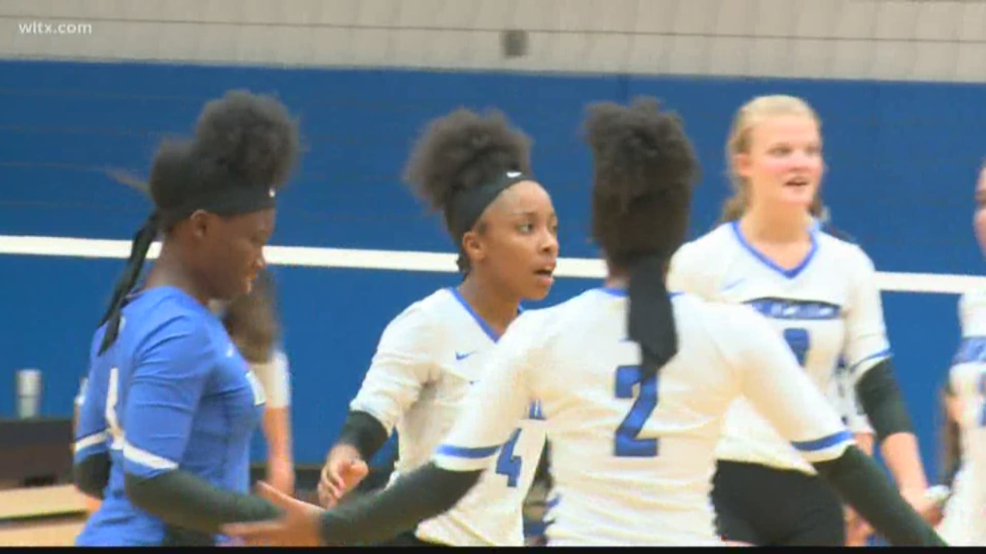 Jania Williams is a captain of the Dreher volleyball team and she is also a News19 Player of the Week.