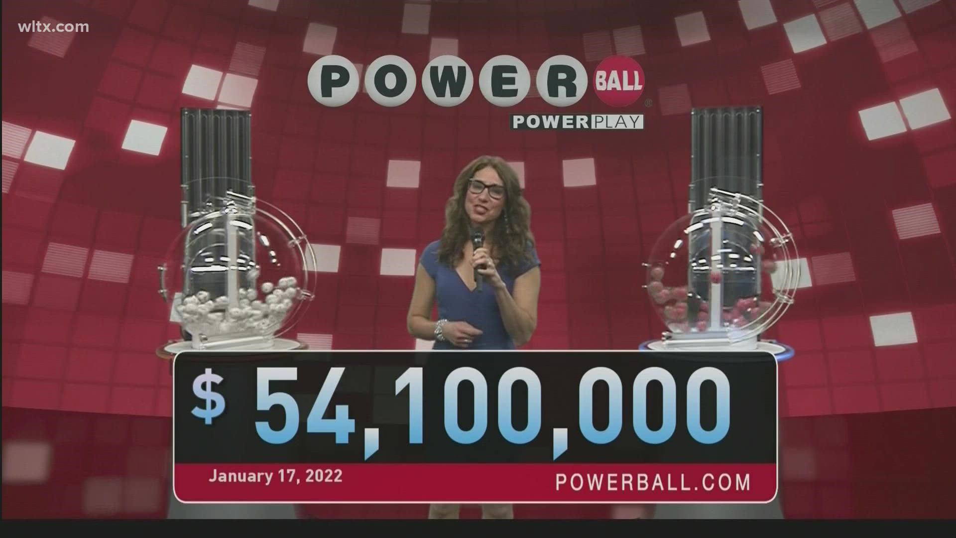 Here are the winning Powerball numbers for Monday, January 17, 2022.