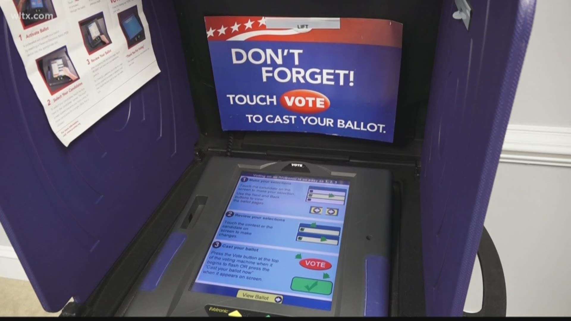 United States Representative Jim Clyburn called for South Carolina to stop using its aging voting equipment.