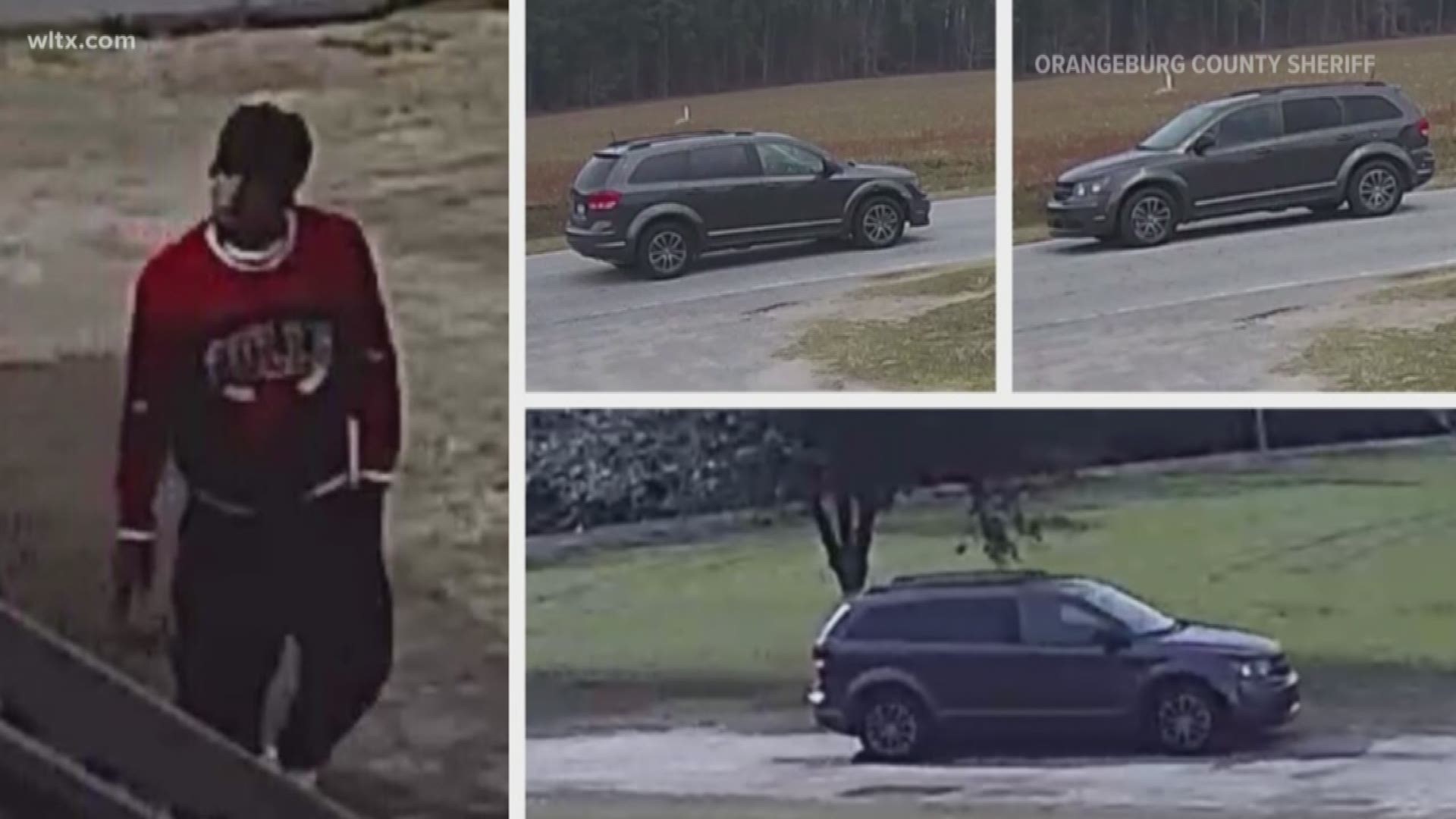 Orangeburg County Deputies are looking for at least one suspect that may be involved in a series of burglaries in the eastern part of the county.