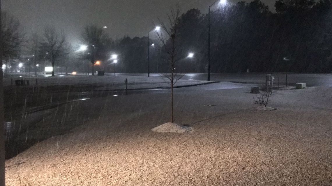 PHOTOS Snow in South Carolina on January 29, 2022