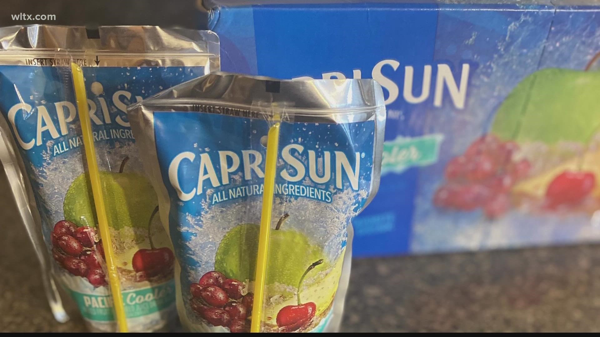 Thousands of cases of wild cherry Capri Sun are being recalled due to cleaning solution possibly being mixed into the popular children's beverage.