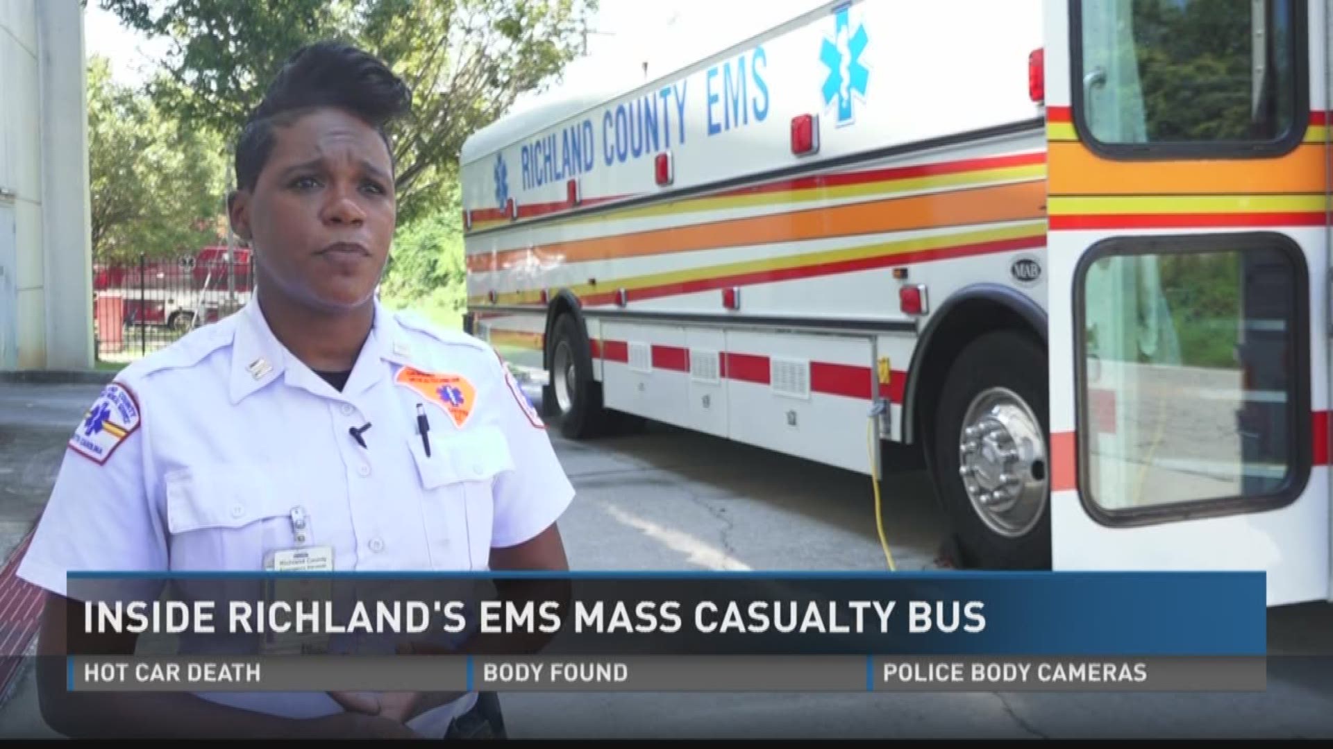 Richland county has an EMS mass casualty bus, here is how it works and what's inside. 