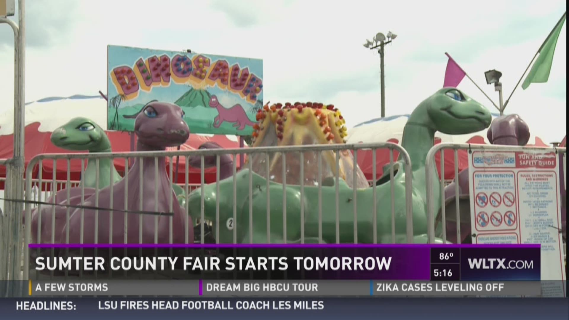 Sumter County Fair Starts Tuesday