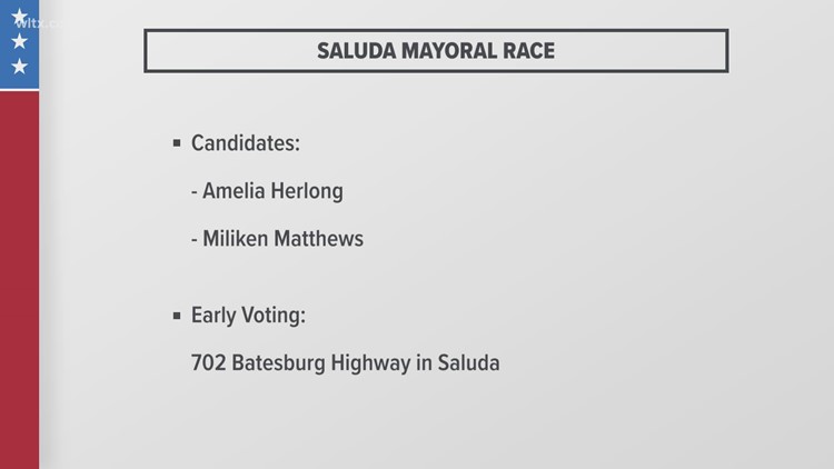 Early voting is underway in Sumter and Saluda for runoff elections