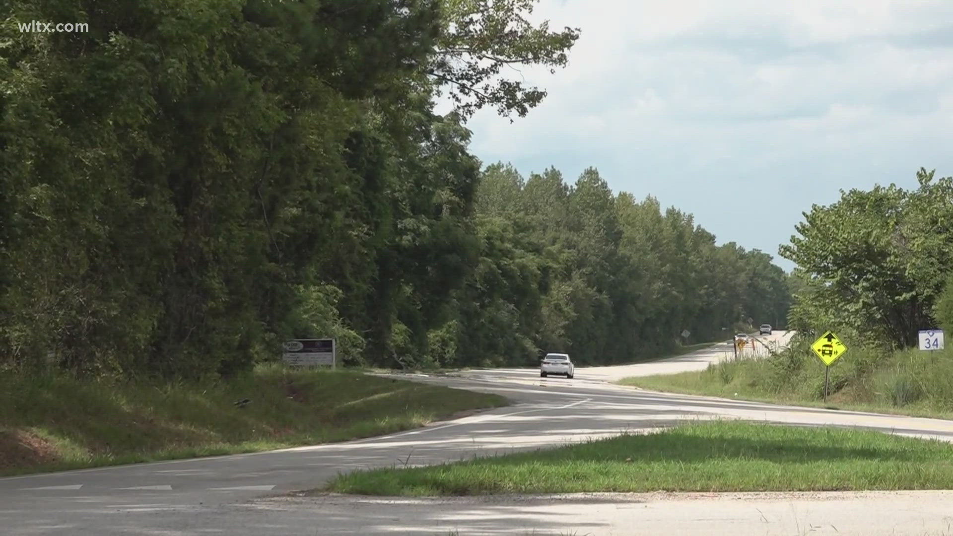 The property is located at Gumsprings road along Highway 34.