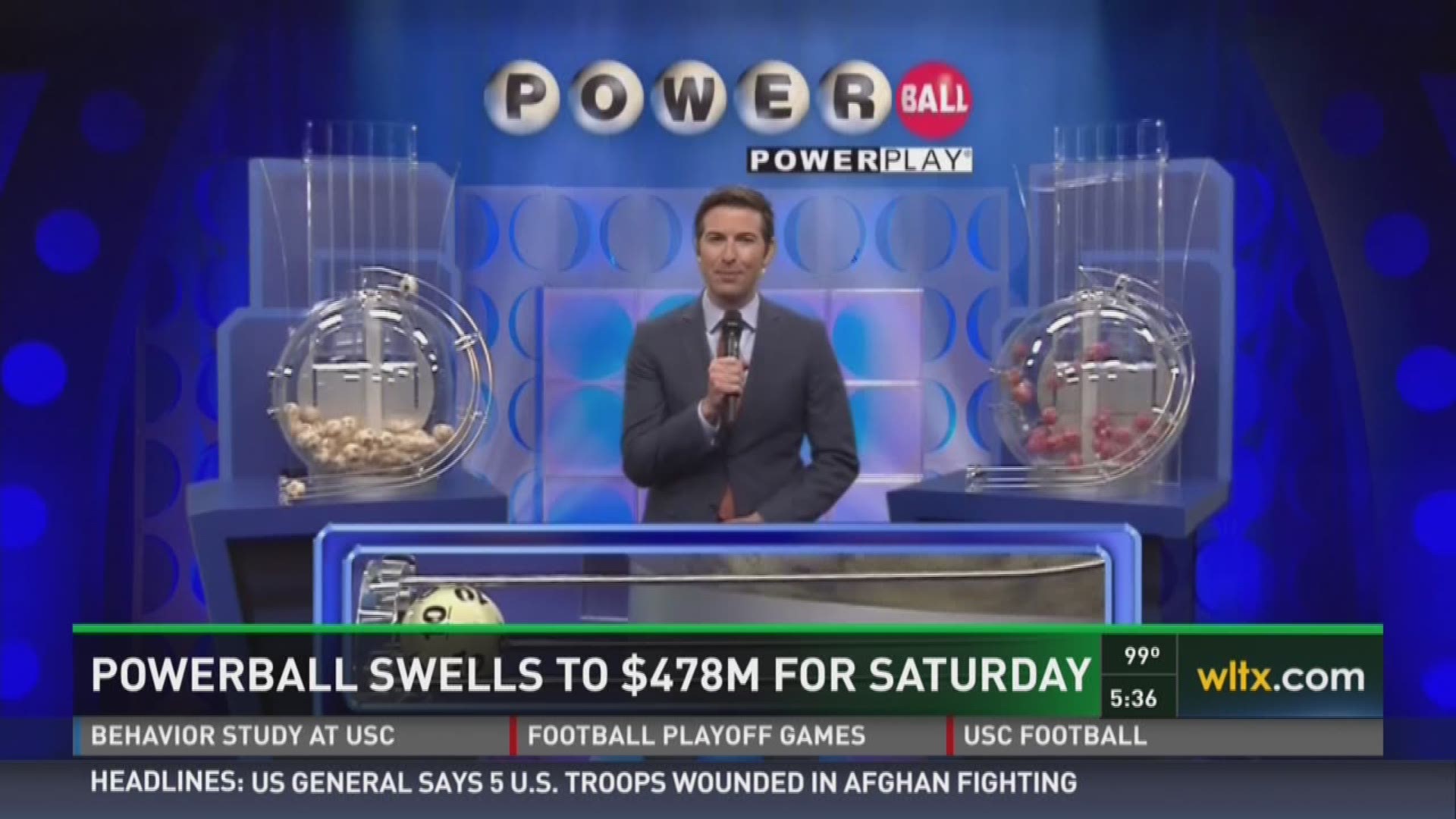 The fifth largest Powerball drawing will be held on Saturday.  Jackpot is at $478M