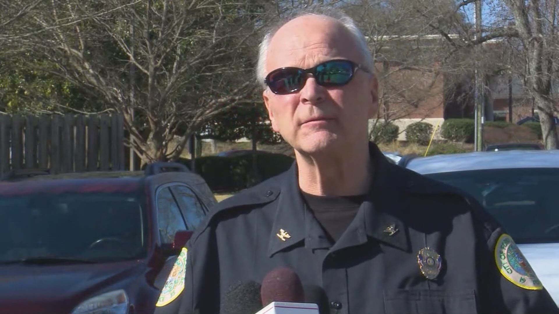 Forest Acres Police Chief bank robbery press conference