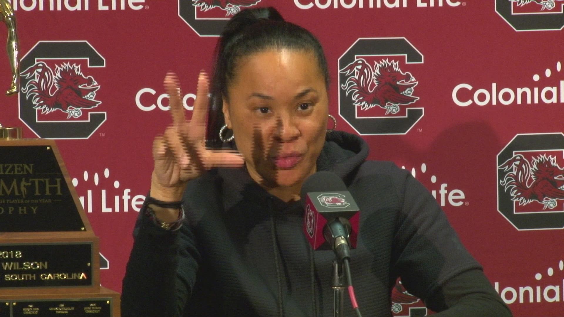 South Carolina women's basketball head coach Dawn Staley is helping her program changer A'ja Wilson transition to the pro game where she believes A'ja will have an immediate impact. Dawn talks about what A'ja can do what she'll need to do in the WNBA.