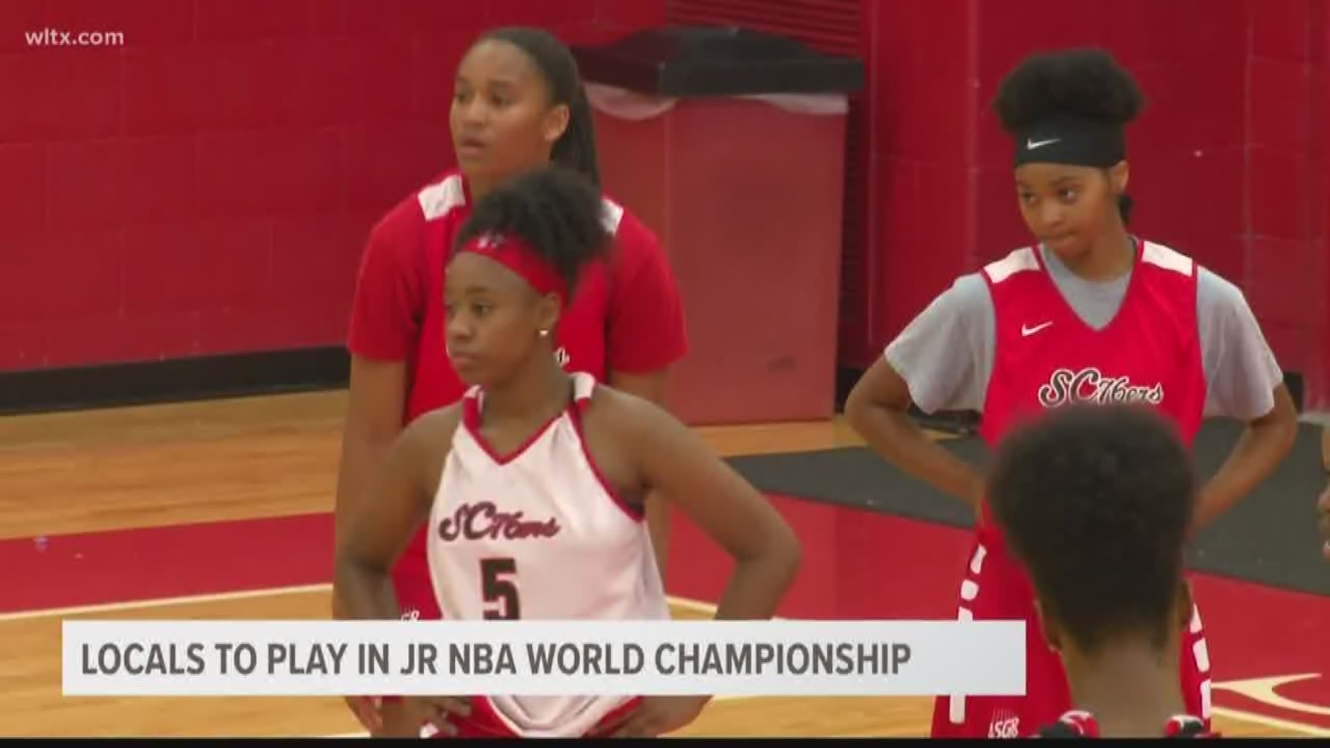 A local AAU girls team will have the chance to compete for a world championship in the first JR NBA World Championship Tournament in Orlando. The team has some of the best players from the Midlands and the Southeast.