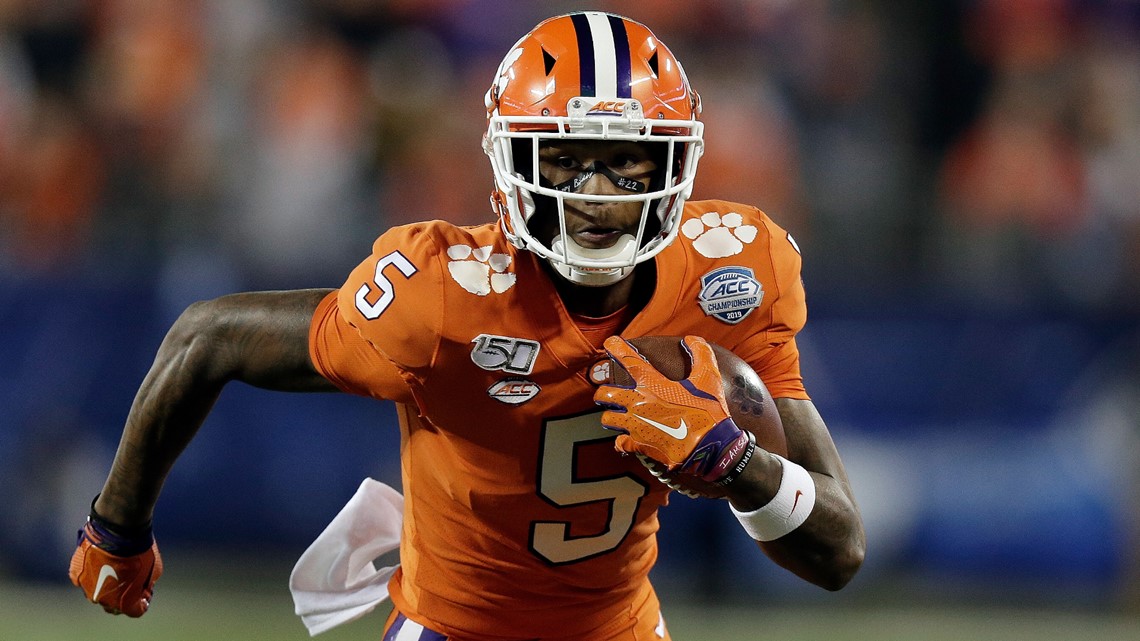 Clemson's Tee Higgins has career night in ACC Championship win