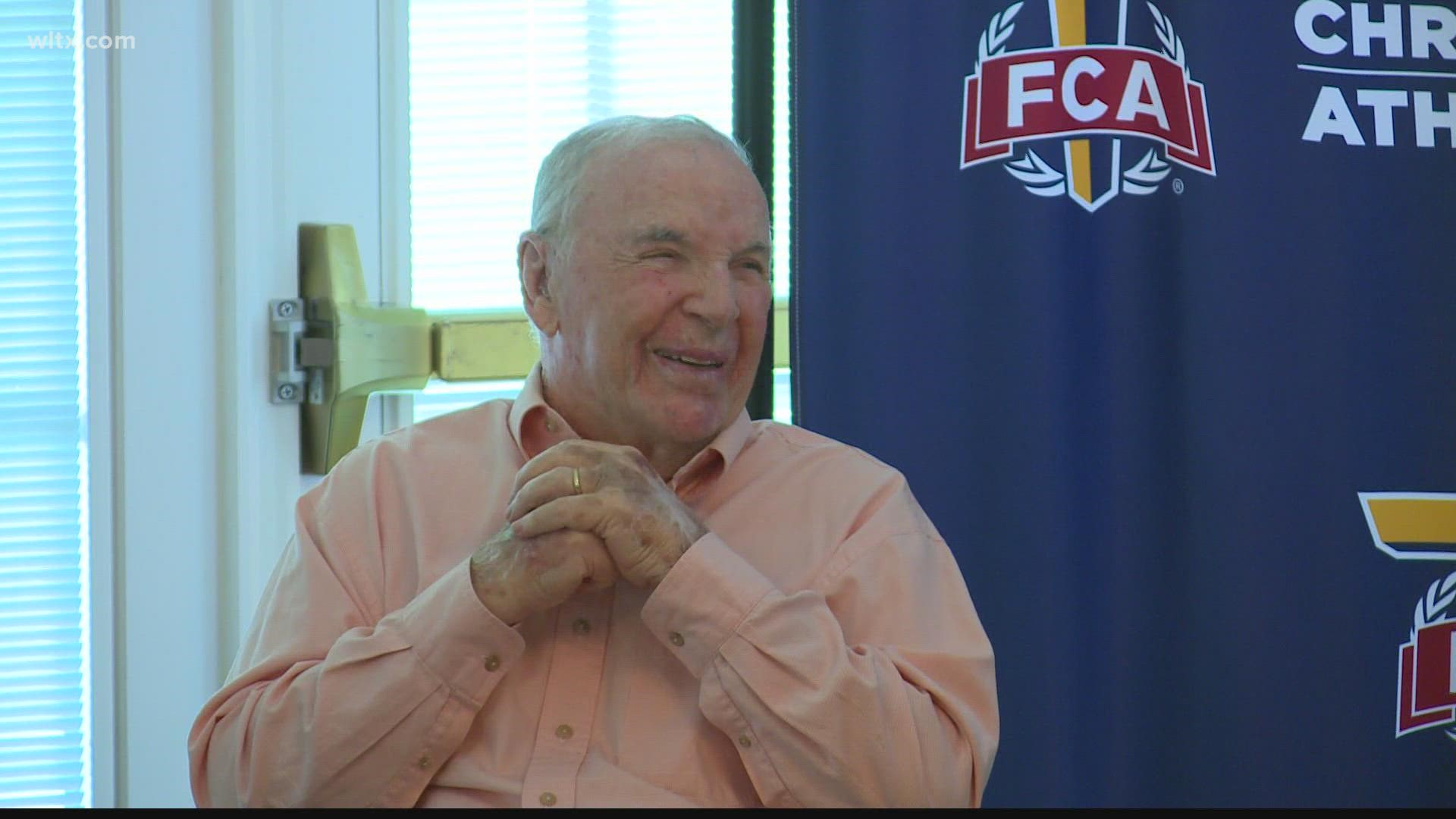 The legendary football coach Art Baker has a scholarship that has been created in his name to assist athletes who want to go to FCA camps and retreats.