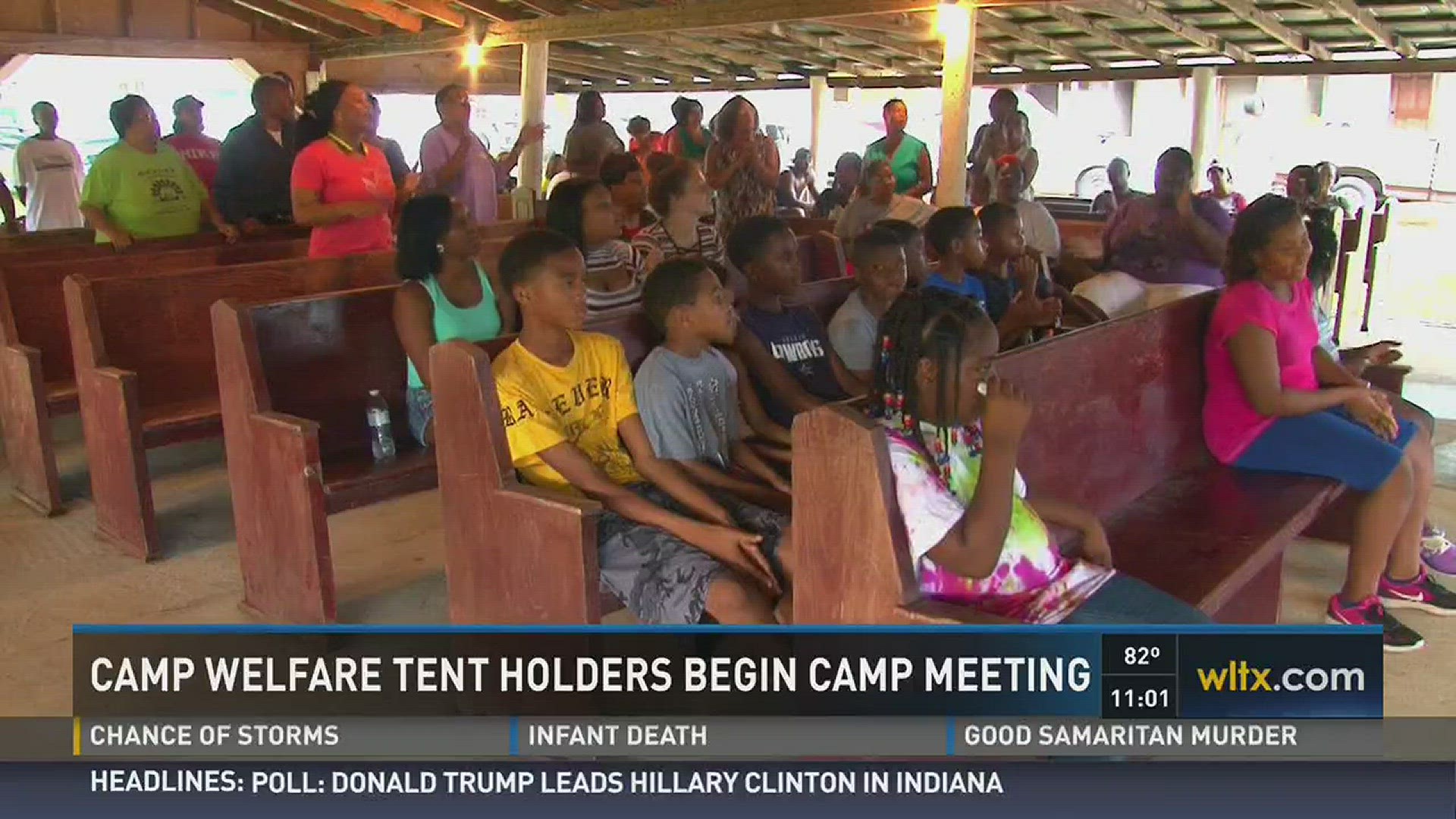 Camp Welfare camp meeting begins