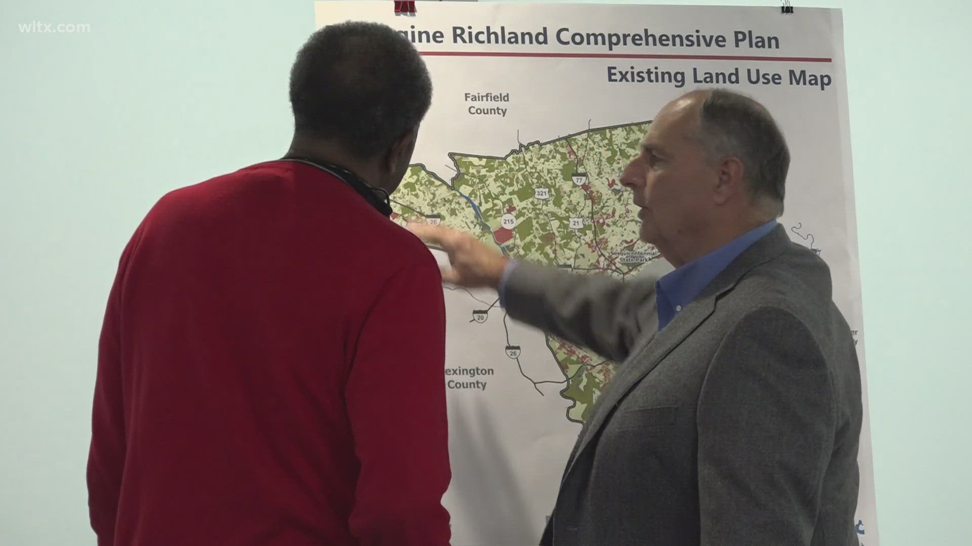 The meeting, held at the Richland Library, asks residents what they want to see in the coming year for Richland County. 