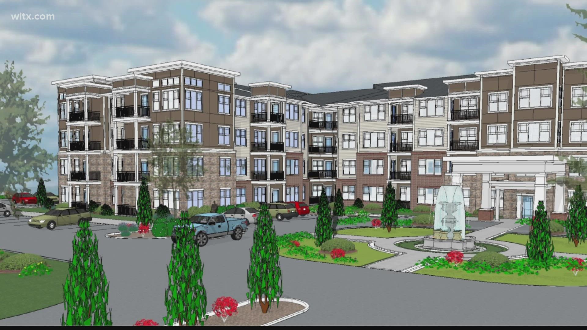Construction is set to begin this month and should have 200 units for seniors.