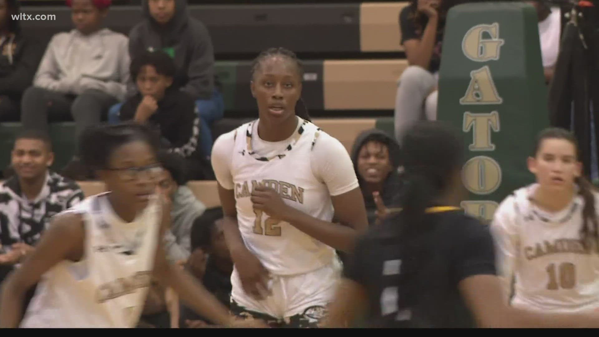 Highlights from day one of the Chick-fil-A Classic at River Bluff High School. The event runs through Saturday but not before high level talent lures plenty of fans.