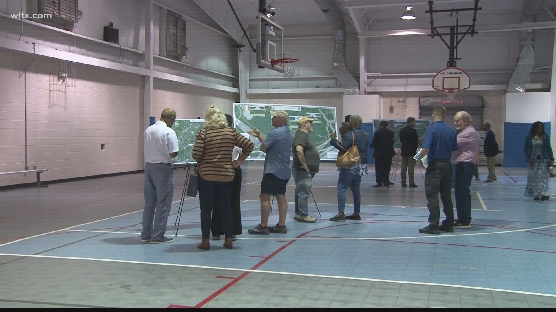 Richland County hosted a public forum where residents of Northeast Richland could hear about the upcoming projects.